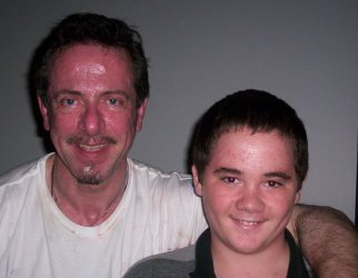 S&egrave;phera's son, Dorian Grant, also a published horror writer, met Clive that day, too.